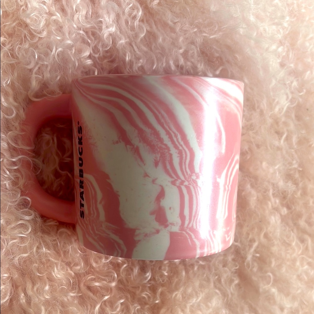 Starbucks Pink Marble Mug